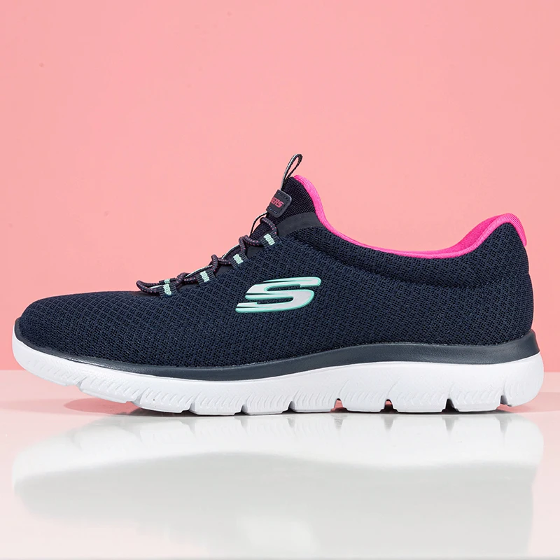 

Skechers Women's Shoes Trendyy Sports Shoes Wear-Resistant Casual Shoes Comfortable Cushioning One-Foot Running Shoes 12980-Nvhp