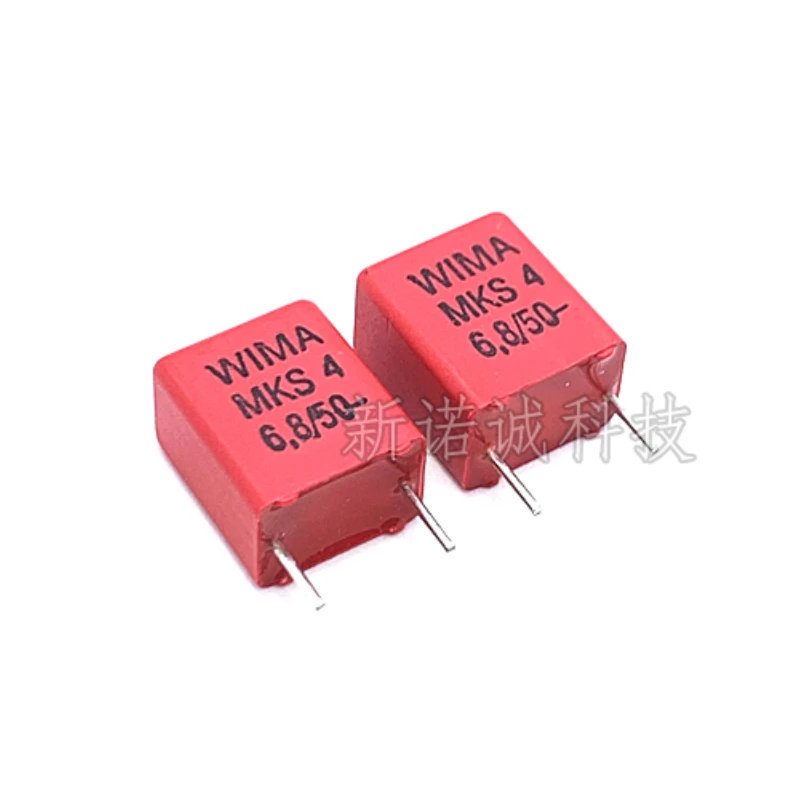 2pcs/20pcs Germany WIMA 50V 685 6.8UF 50V 6U8 MKS4 Pitch 7.5mm Film capacitor