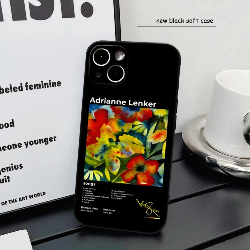 Adrianne Lenker Songs Album Art Phone Case FOR IPhone 15promax 14 11 12 Pro 15 16 Plus 13 Pro MAX XR XS Black Soft Covers