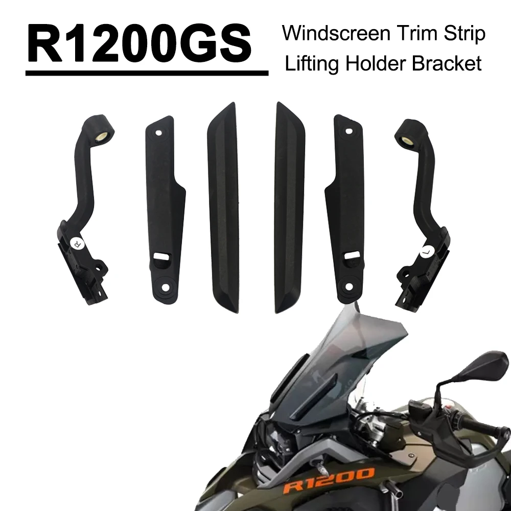 Reinforcement Windshield Bracket Trim Strip Windscreen Support Adjustable Lifting Holder For BMW R1200 GS R1250GSA R1200GS ADV