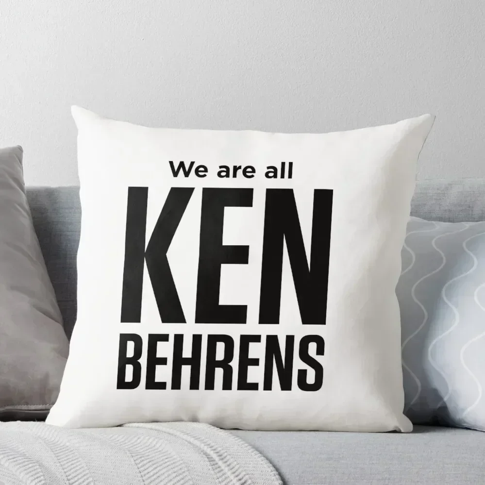 

We are all Ken Behrens Throw Pillow Sofa Cushion Cover Anime Sofa Pillow Cover pillow