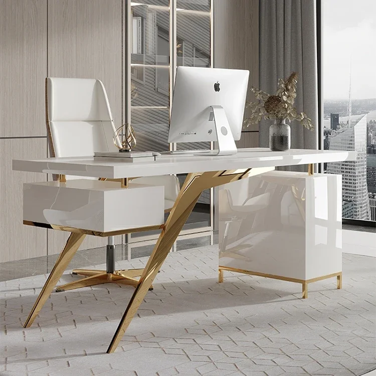 

luxurious home office desk Modern design computer desks gaming or study desk Study furniture