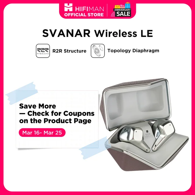 HIFIMAN SVANAR Wireless LE Noise
