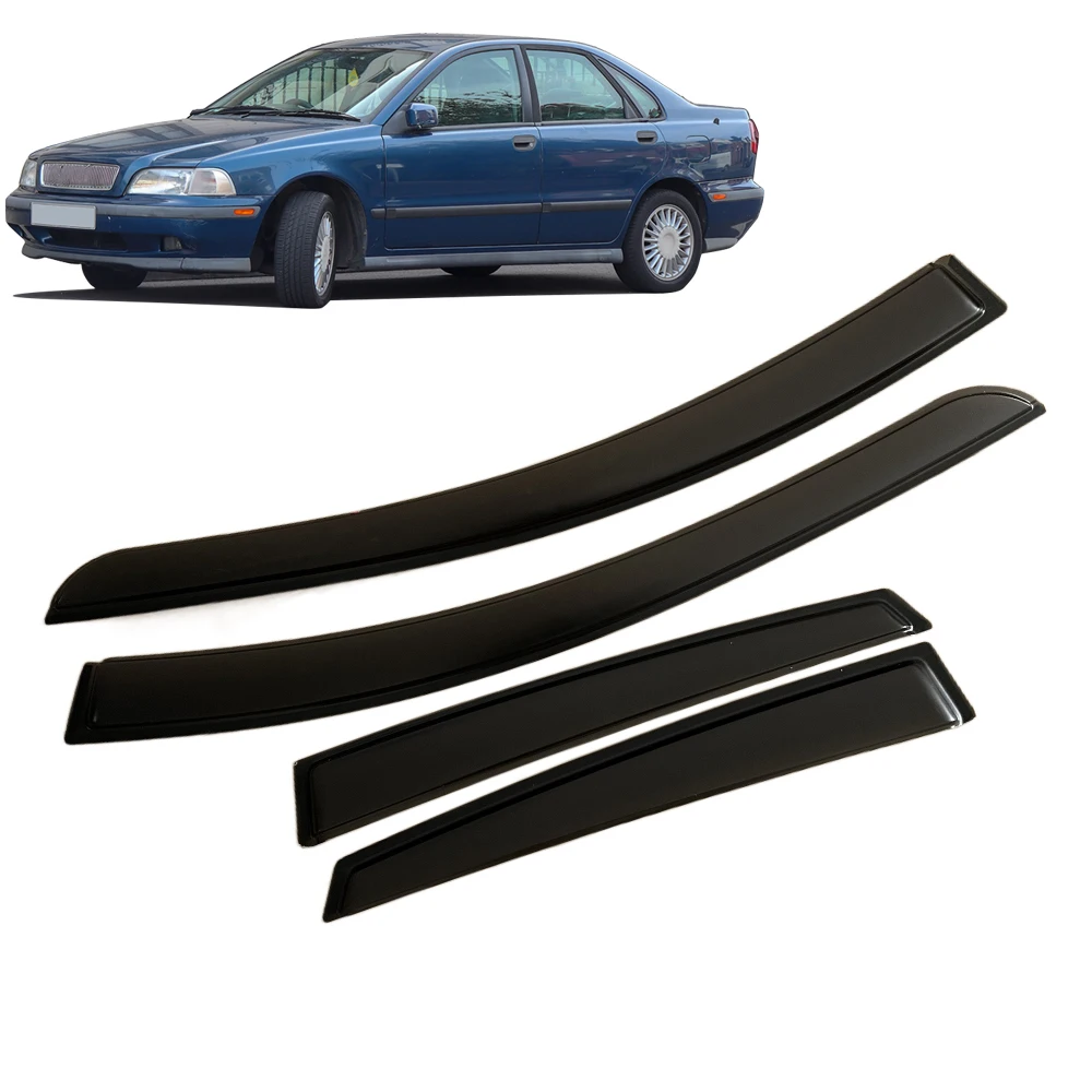 

Window Visor for Volvo S40 2000 2001 2002 2003 2004 Wind Deflectors Rain Guards Door Visor Vent Shades Ventvisor Sun Rain Vent
