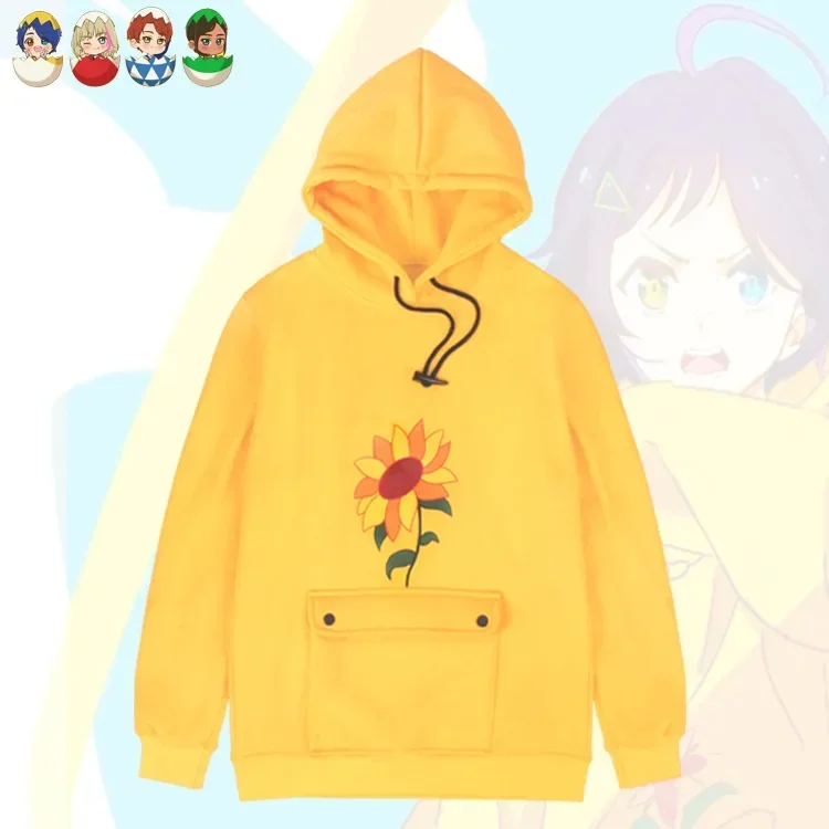 بدلة لعب الأدوار أنيمي عجب البيض الأولوية Ohto Ai مقنعين هوديي سترة ازياء تأثيري للمرأة رجل حجم كبير #2