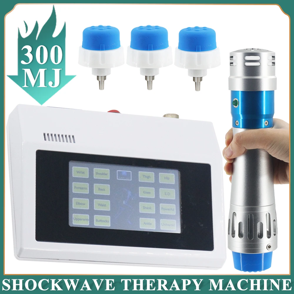 

300MJ Shockwave Therapy Machine For ED Treatment Massage Tools Pain Removal Body Relaxation Massager Professional Shock Wave New