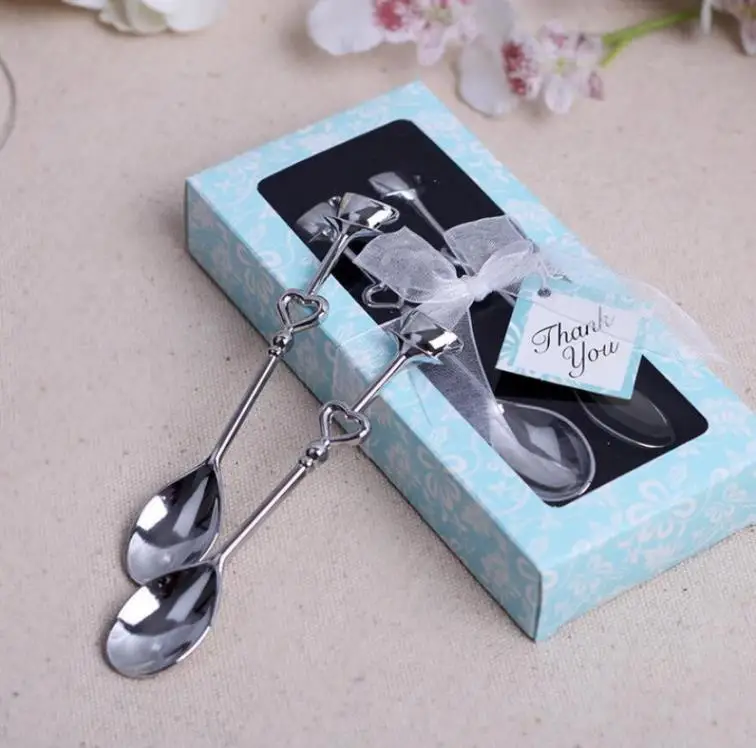 

500 set Souvenirs Drink Tea Coffee Spoon LOVE Bridal Shower Wedding Party Favor Gift Guests Party SN4208