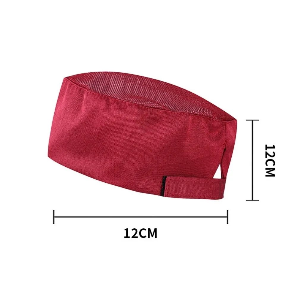 قبعات النادل شبكة علوية قبعة الطاهي للجنسين تصميم القراصنة نمط قبعة المطبخ قبعة العمل قبعة الخدمة قبعة بيكر الطعام