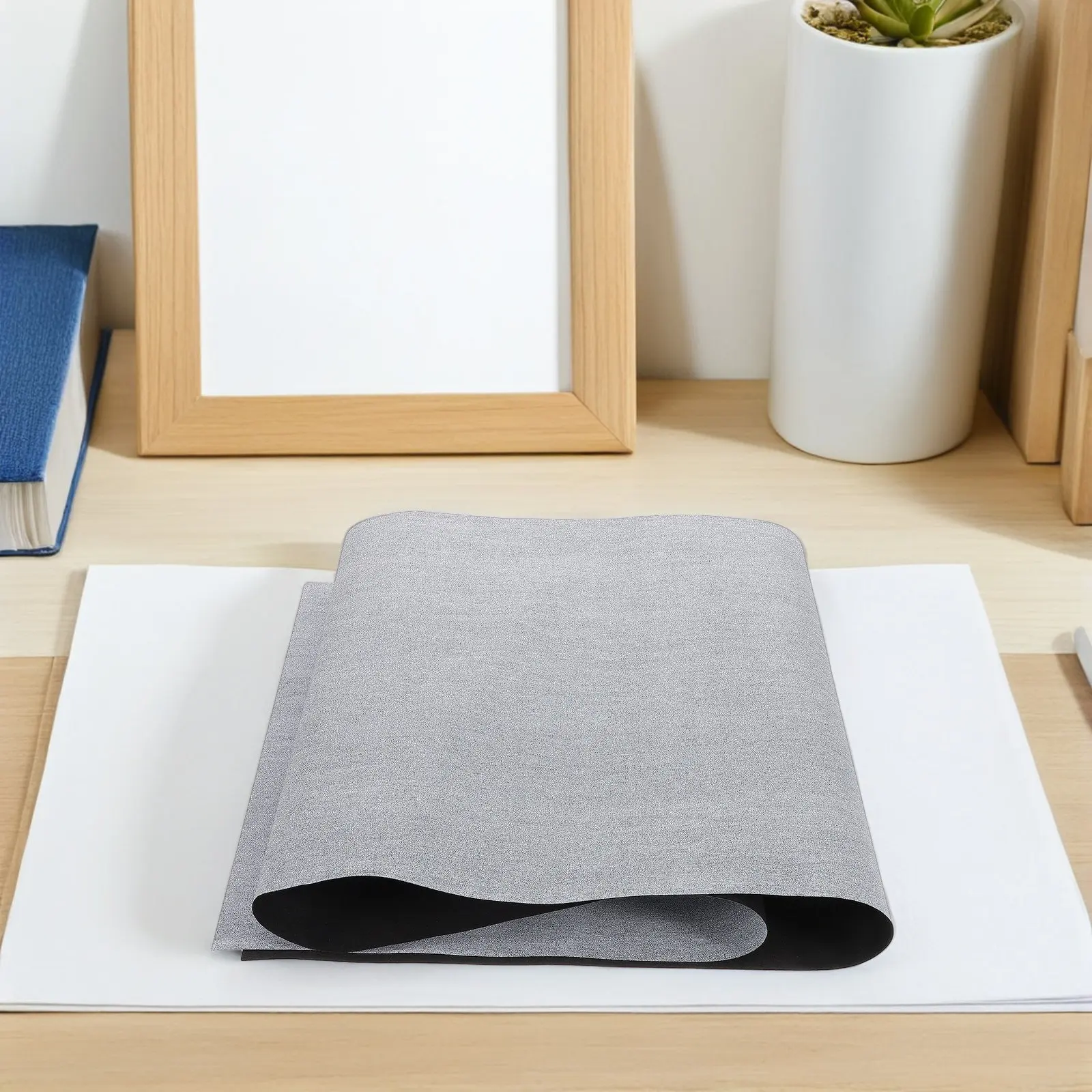 Tapis d'écriture à l'eau pour calligraphie chinoise, 10 pièces, tapis de pratique réutilisable, texture réaliste en papier Xuan, séchage rapide, 54x13 pouces