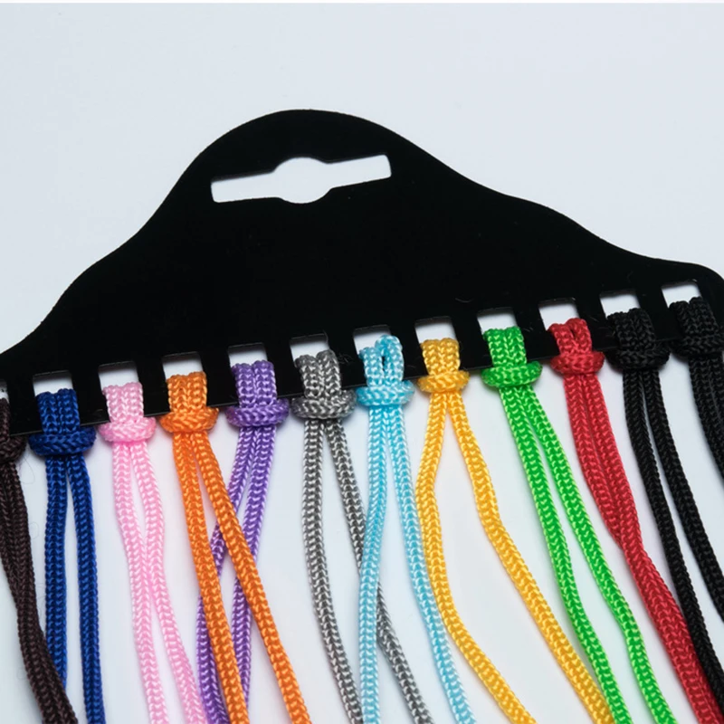 Ajustável Neck Cord Strap para óculos e óculos de sol, titular, corda Landyard, cor preta, 12pcs por lote