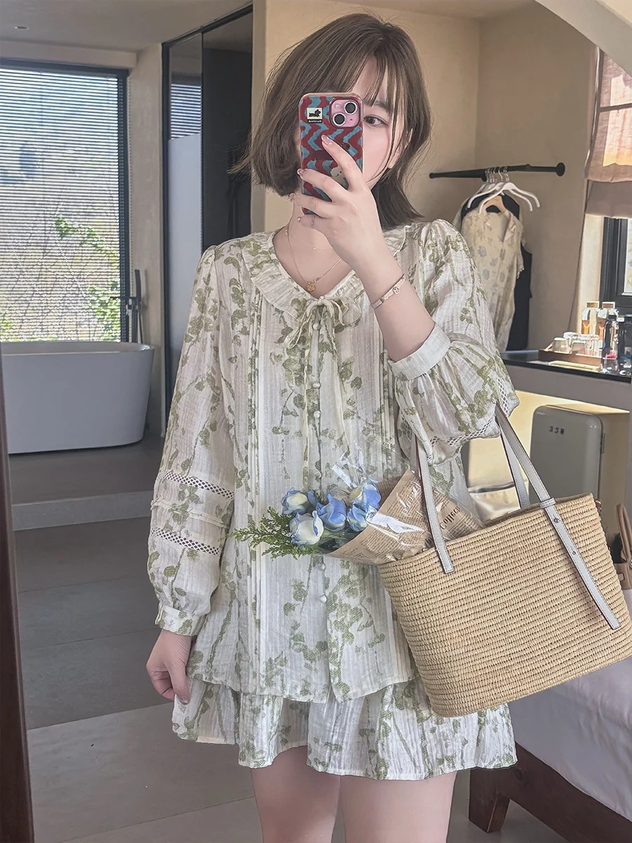 

Комплект из двух предметов Maxixe для полных женщин: праздничный текстурированный костюм из смесового вискозного полотна, удобный, с завышенной талией, А-силуэт, миди, длинный рукав