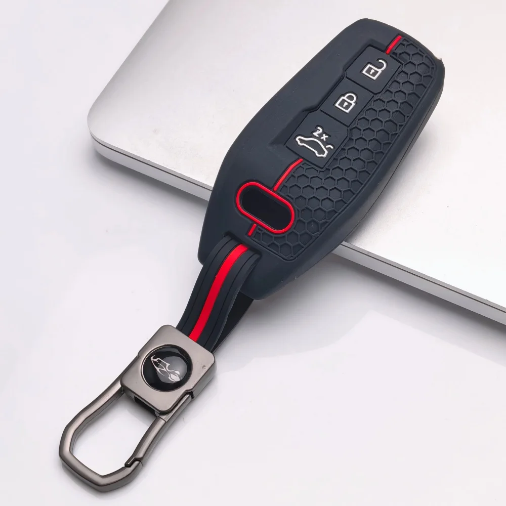 

Silicone Car Remote Key Case Shell Cover Fob Holder For Audi A5L 2026 Audi A3 A5L Q6 A6L Q5 2025 Car Accessories