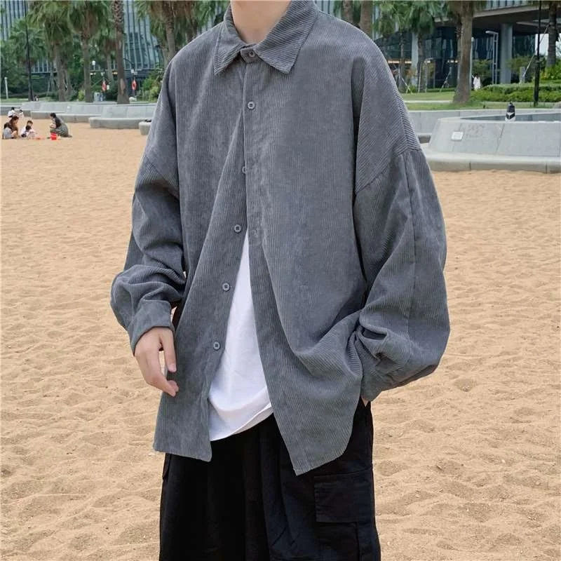 

Мужское повседневное вельветовое пальто Haome Ruffian, удлиненное, однотонное, для весны и осени