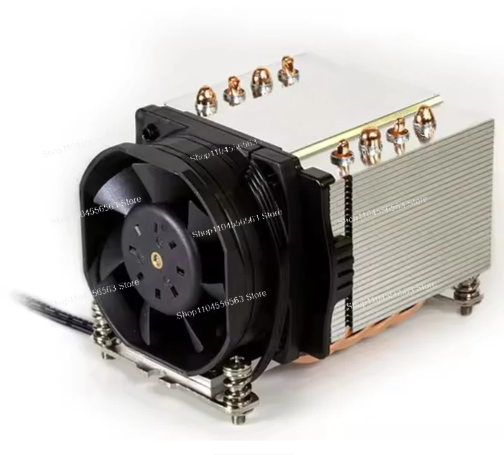 

High-Performance AM4 AM5 2U Server CPU Heatsink & Fan 155W A24 A47 Cooling Solution