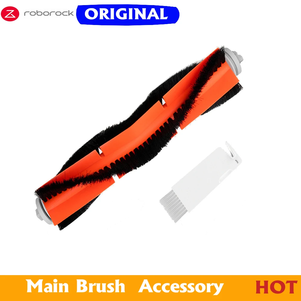 الأصلي Roborock S50 S51 S5Max S60 ملحقات الفرشاة الرئيسية ل Mijia1/1s/ S4 E4 جهاز آلي لتنظيف الأتربة فرشاة سيليكون الرئيسية