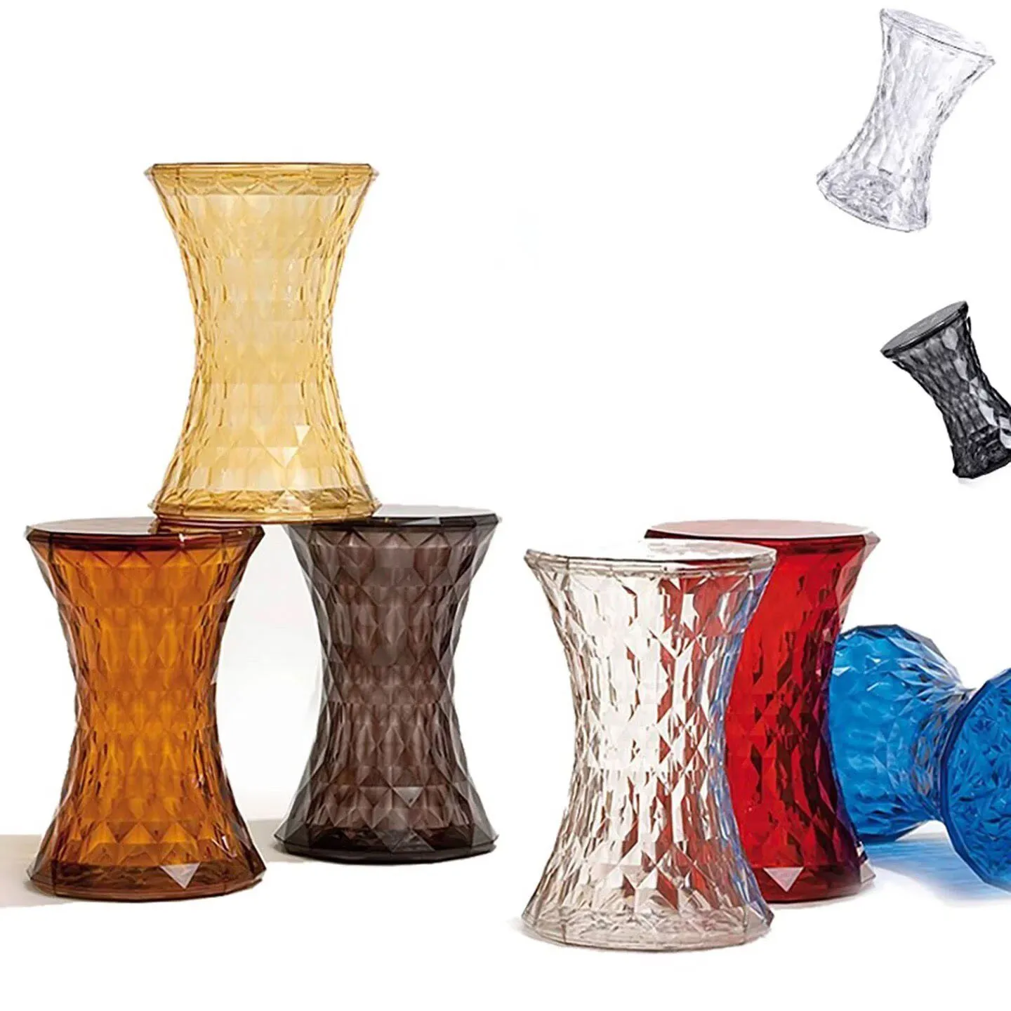 

Скандинавский креативный хрустальный табурет, простой прозрачный табурет в скандинавском стиле, табурет для ванной комнаты, табурет для переобувания, низкий табурет в стиле Ins