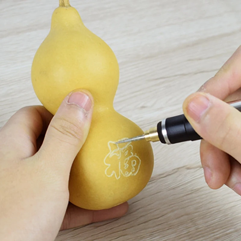 Kit peralatan ukir Mini nirkabel USB, alat ukir Mini untuk perhiasan, logam, kaca, bor tanpa kabel