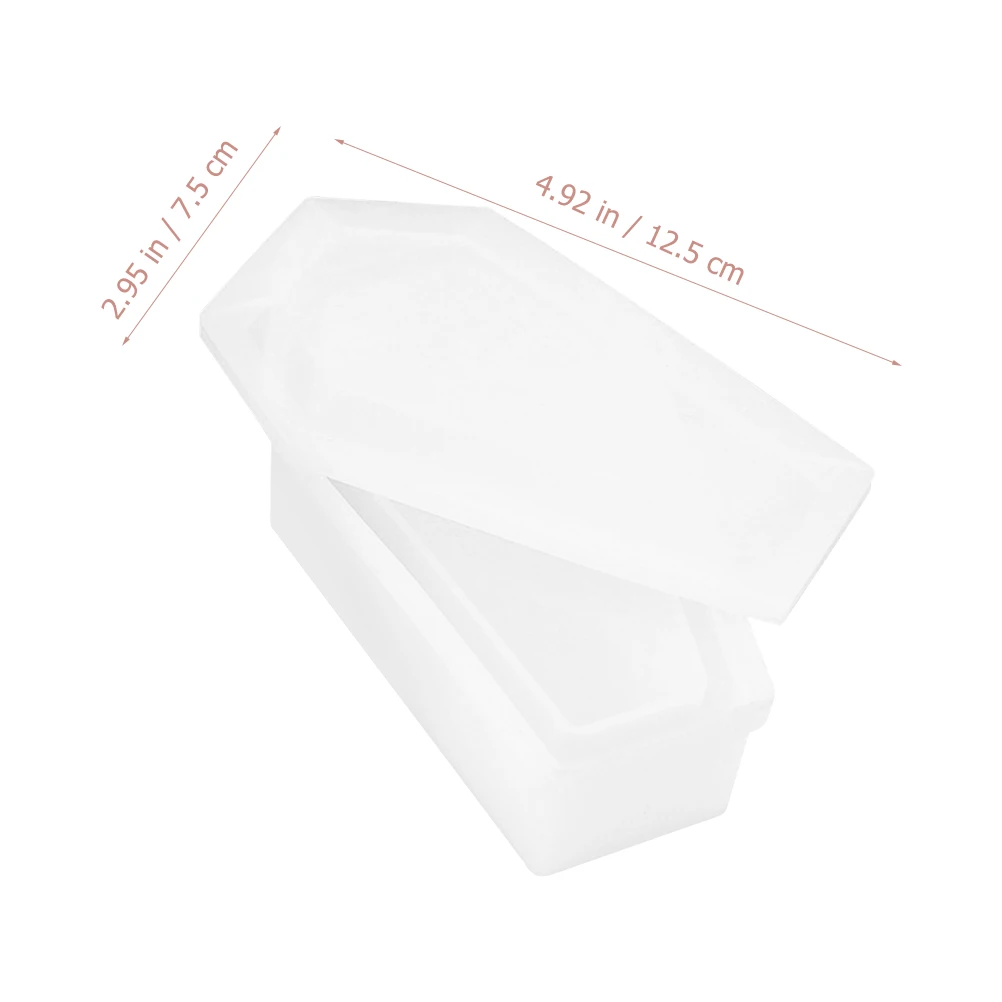 

Halloween Design Silicone Making Creative Shape For Home Handmade Crafts Wear Resistant Easy To Use Diy Coffin Box Halloween Diy