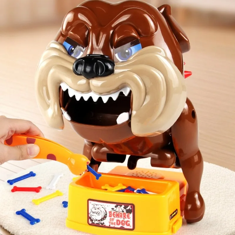 面白いいたずらおもちゃ 親子で遊べるゲーム 犬に注意！おもちゃを起こさないで！ 悪い虫歯の骨 ボードゲーム 子供へのプレゼント