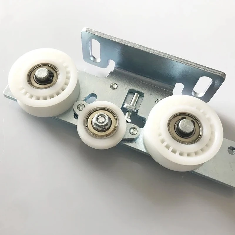 Auto Induction Sliding Door Hanging Wheel Assembly Door Carrier Head Replacement Hardware Accessory