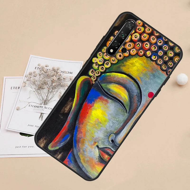 Gautama Buddha For Huawei Nova Y60 Y70 Y90 Y61 Y91 Nova 11 Pro 9 10 SE 5T 11i 8i 3i P20 P30 P40 Lite Case