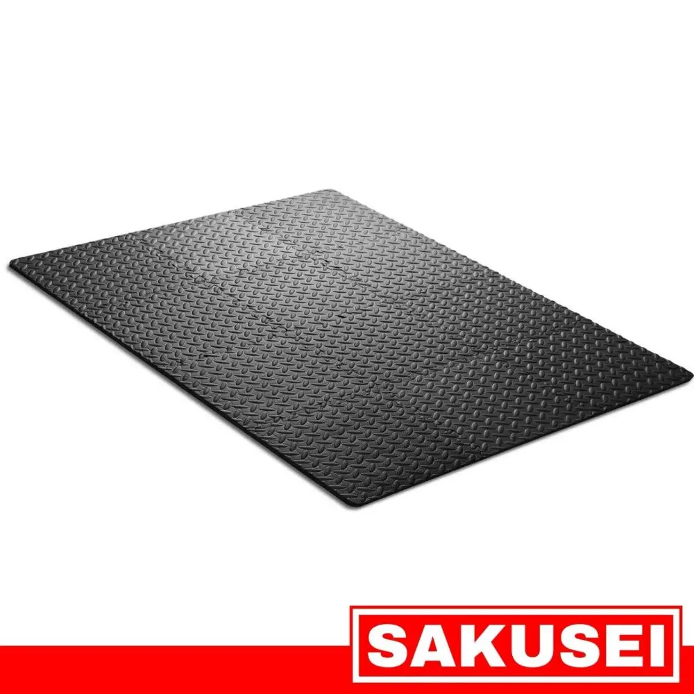 8 Stück 60 x 60 cm, rutschfest, robust, für Fitnessstudio, Boden, ineinandergreifende Matte, EVA-Yogamatte aus weichem Schaumstoff