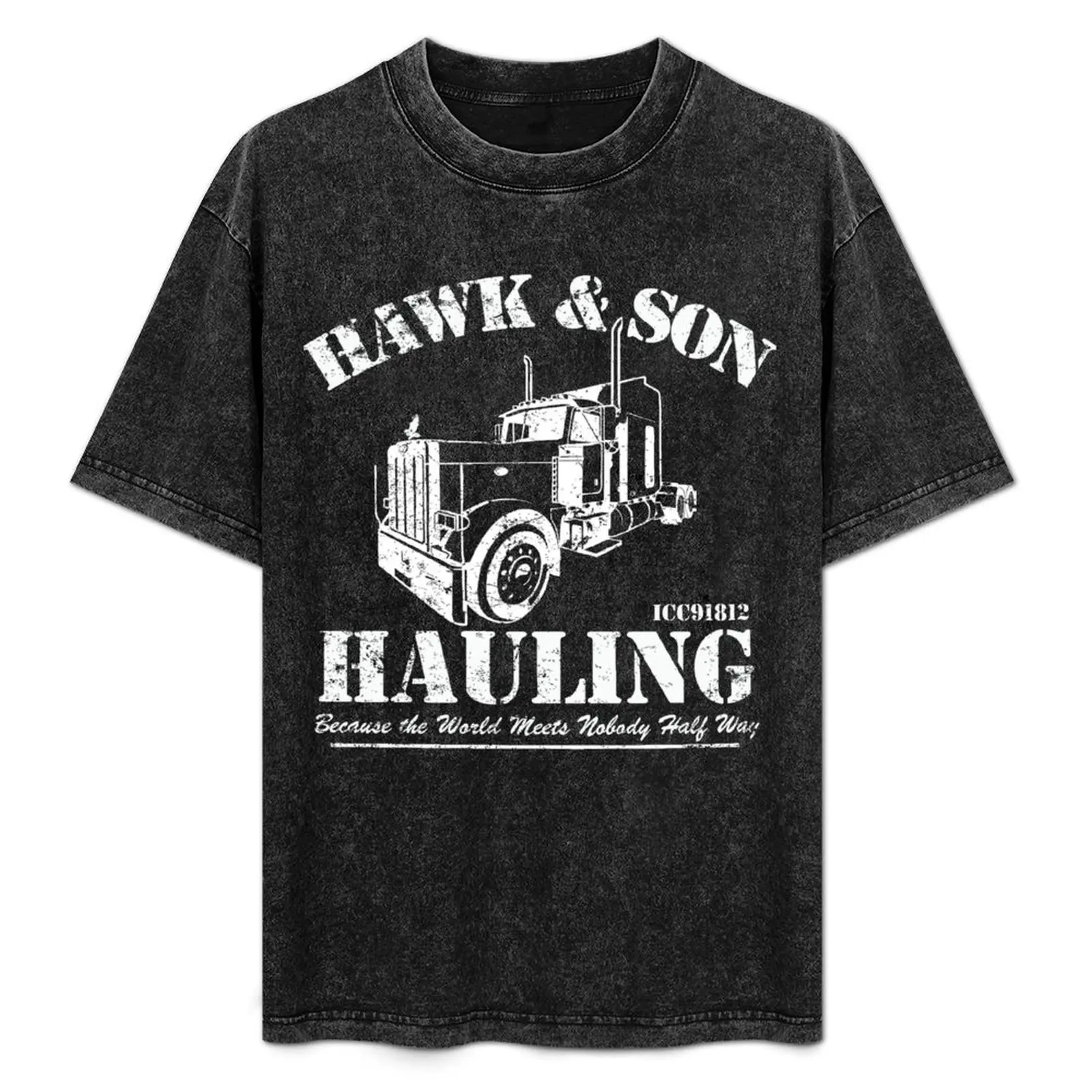 

Hawk and Son Hauling T-Shirt cotton t shirts high quality t shirt for man T-Shirt