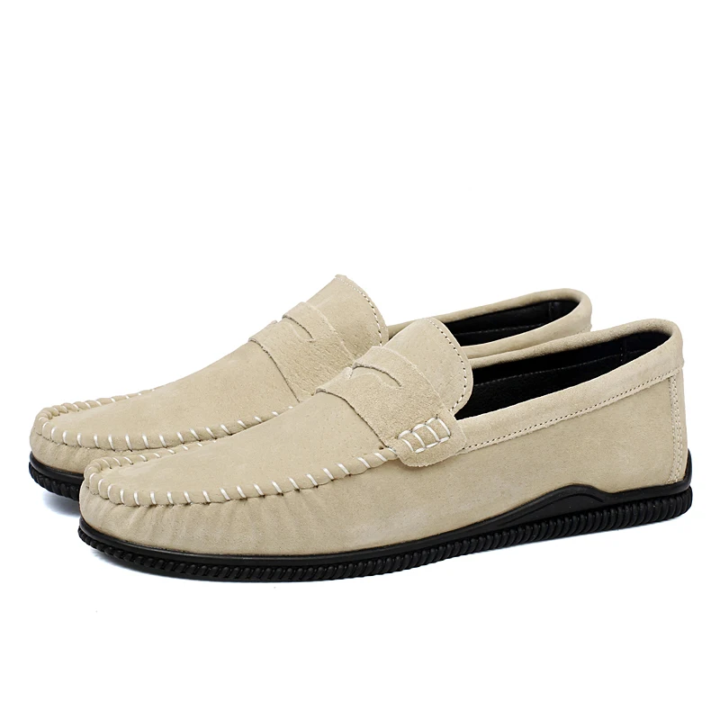 

New Model Casual Men's Loafers Comfortable Flat Bottomed Daily Office Driving Outdoor Lightweight Durable and Versatile Footwear