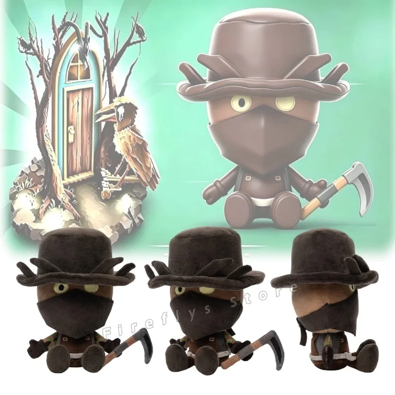 

New Anime DOORS Groundskeeper Plush Dolls Toy 25CM Cartoon Cute Soft Groundskeeper Dolls Plush Toy Game Periphery For Kid Gifts