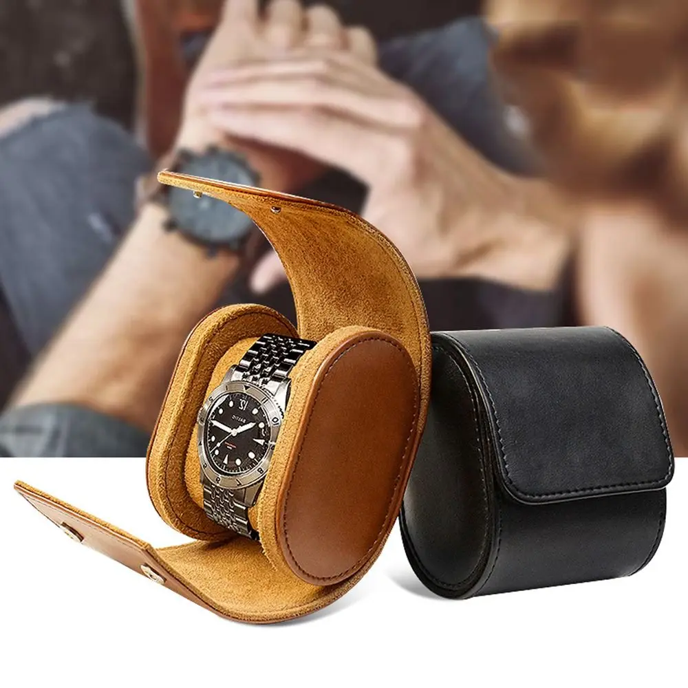 

Портативный рулон для часов с 1/2/3 слотами, прочный чехол для хранения часов из искусственной кожи, пылезащитный органайзер для часов, держатель для наручных часов, сумка для дисплея