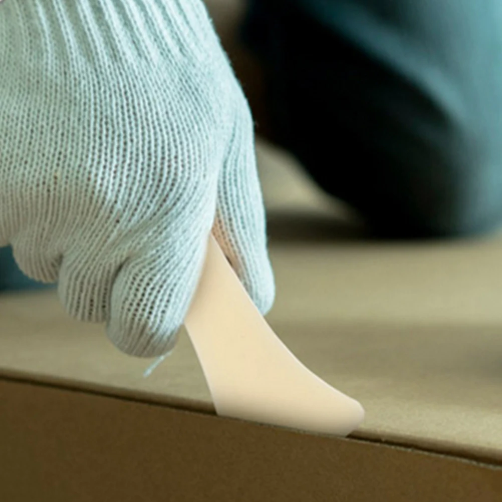 5 stks Plastic Bot Map Tool Voor Rillen Briefopening, Gebogen Rand Papier Vouwgereedschap, Lichtgewicht Draagbaar Ontwerp,