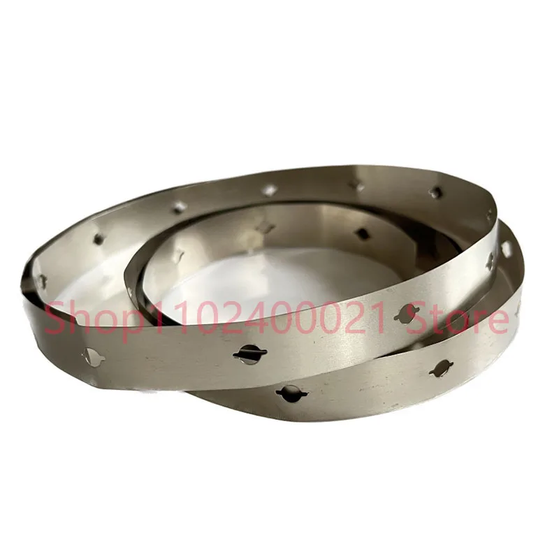 1m/3m/5m/10m 32650 Nickel Strip 32.5/34.5mm Open Hole No Solder 1P32650 Lithium Battery Nickel Sheet Nickel Plated Steel Strip