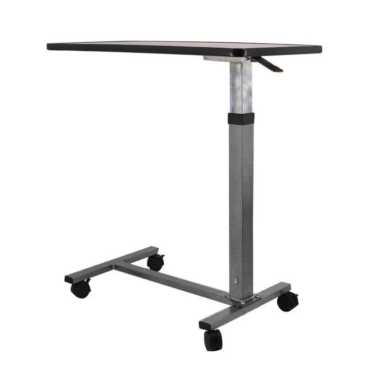 2026 Convenient Hospital Overbed Nursing Table With Wheels For Bedside Use Quality Furniture