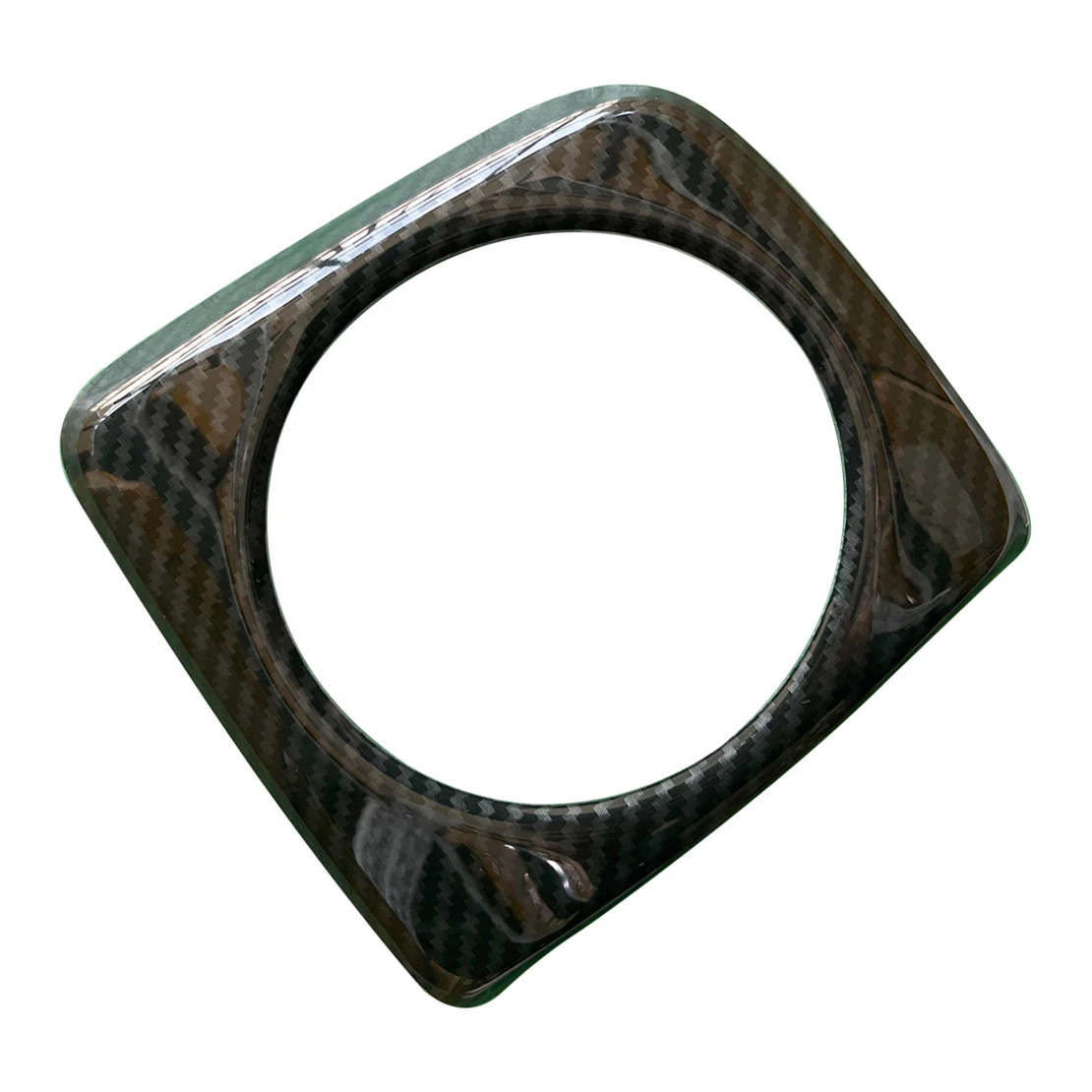 Real Carbon Fiber Manual Shift Frame Cover Trim For 2006-2011 Honda Civic 8th Gen