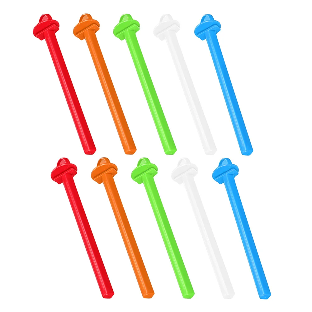 

20pcs Bird Perch Grinding Stick: Universal Cage Perch For Parrots Budgies Finches Small Birds Durable Plastic Climbing Rest