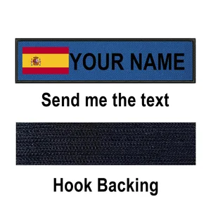 رقعة علم إسبانيا المخصصة لحقيبة الظهر العسكرية ، والبقع التكتيكية ، والاسم المخصص ، والمشارب ، وملصقات الشارة ، وشارة شيفرون ، وخطاف الحلقة أعلى 10 أعلام أعلام مبيعات حقيبة الظهر - No3