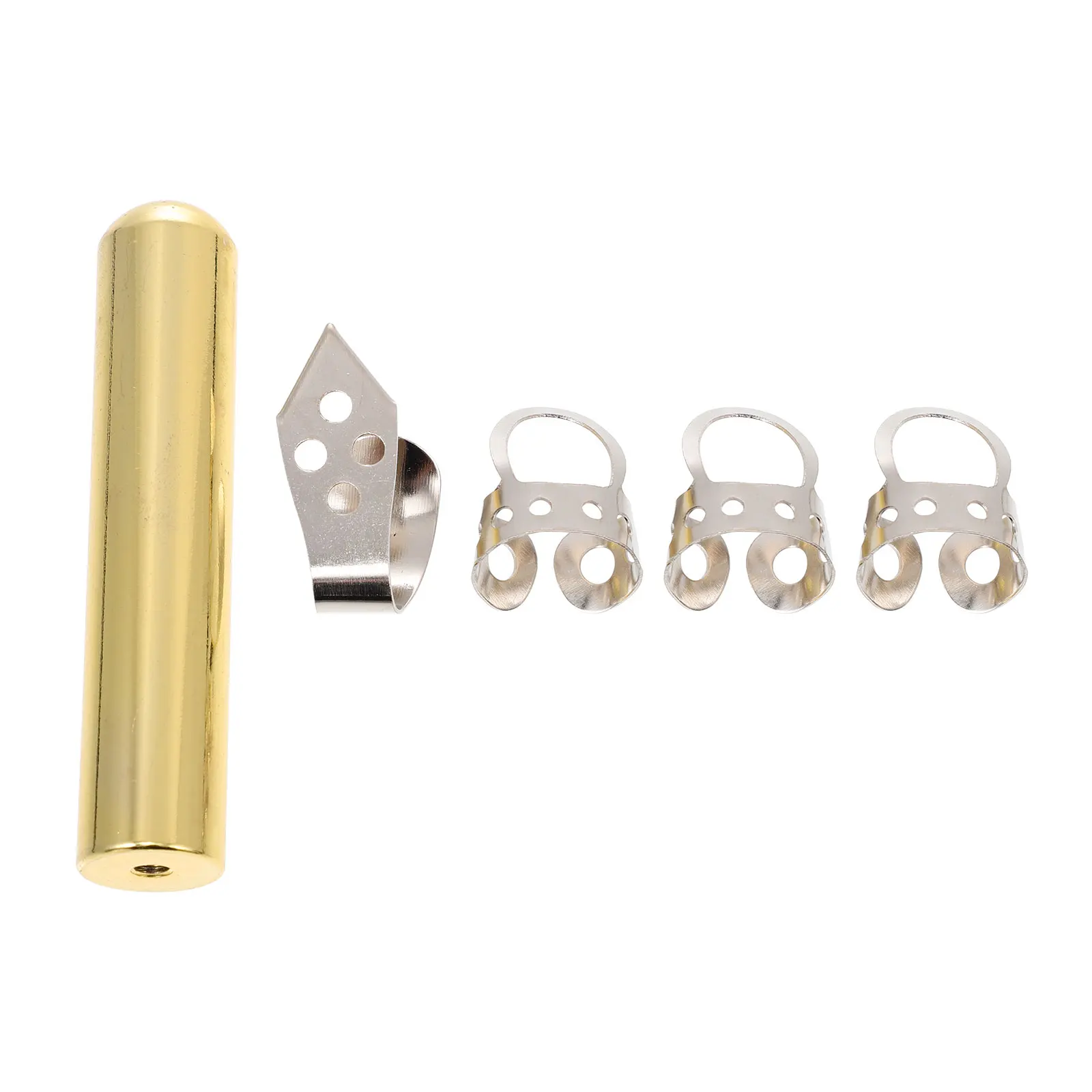 

1 Set Stainless Steel Guitar Slide Tone Bar Professional Metal Slide Stick For Electric Guitar Accessories Durable Space-Saving