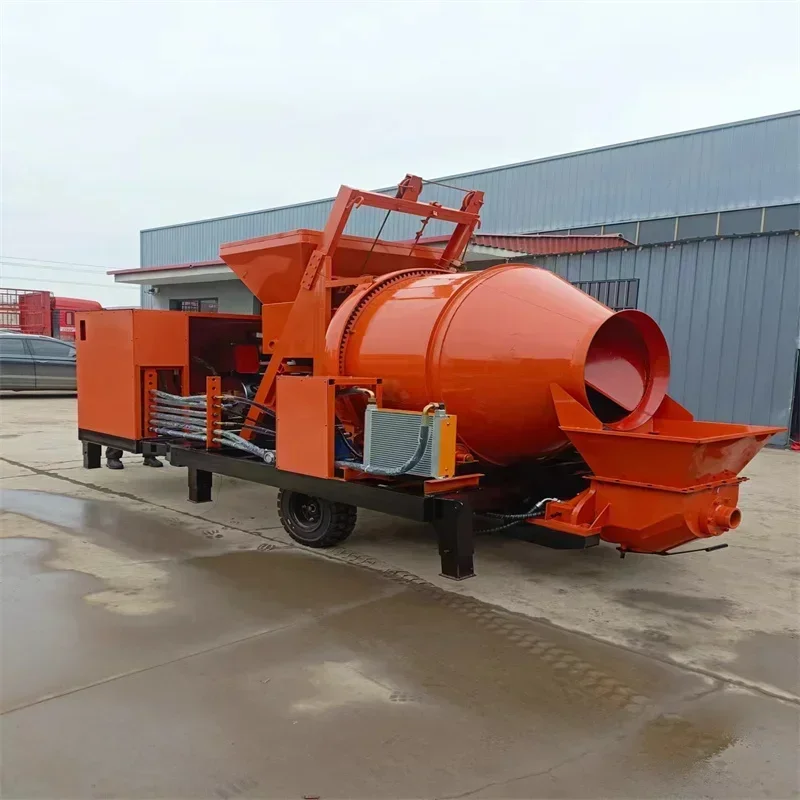 High Efficiency Concrete Pump Parts Delivery Cylinder Concrete Pump Mixer Diesel Concrete Pumps