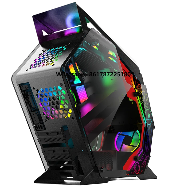 

High Quality Gaming PC Vertical Mid Tower Chassis ATX Gaming Computer Case