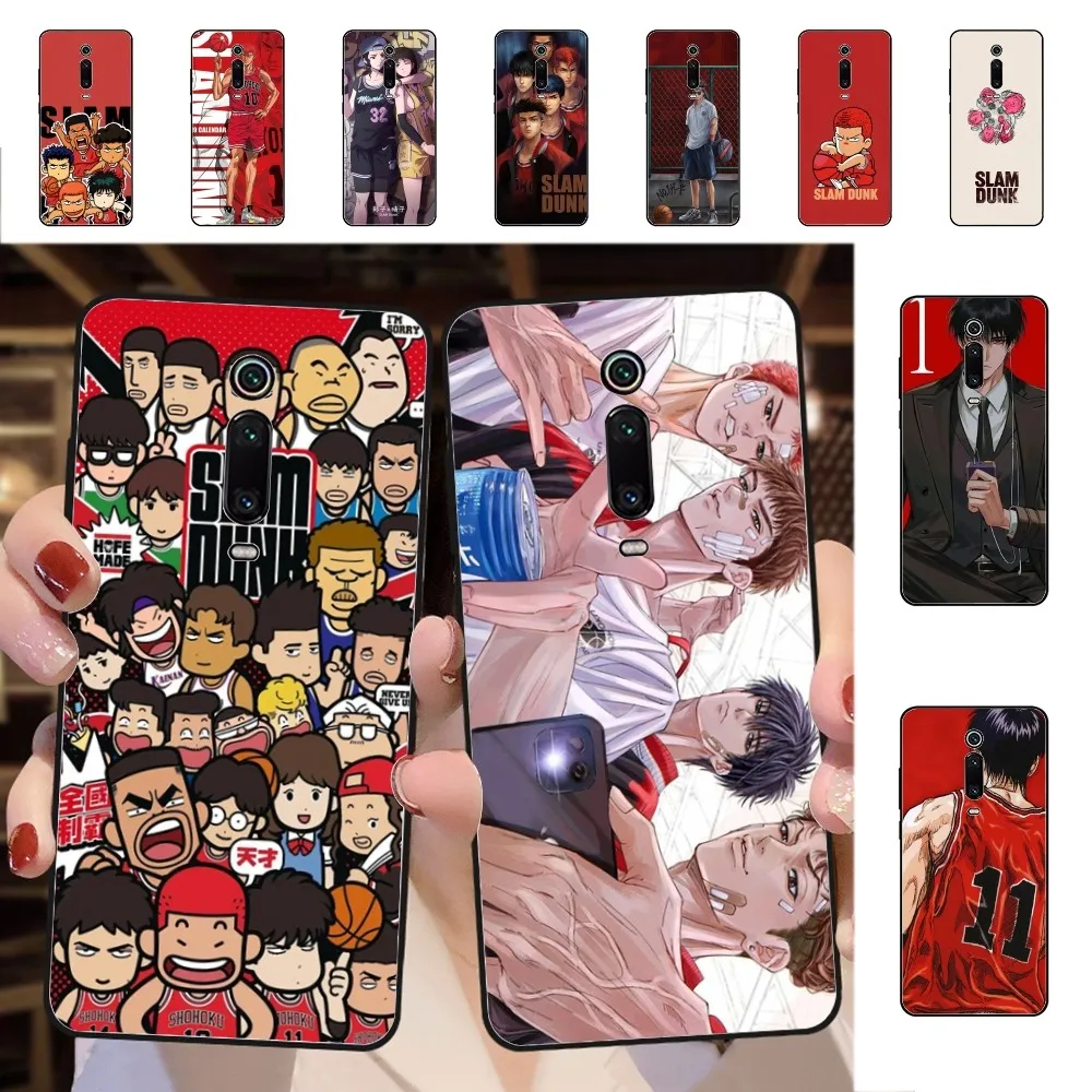 Slam Dunk Phone Case For Redmi 5 6 7 8 9 10 plus pro 6 7 8 9 A GO K20 K30 K40 pro plus F3 Fundas