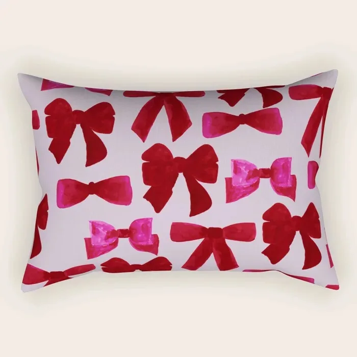 

Sweet Bow - Tie Pattern Pillowcase A Choice For Cuteness And Playfulness