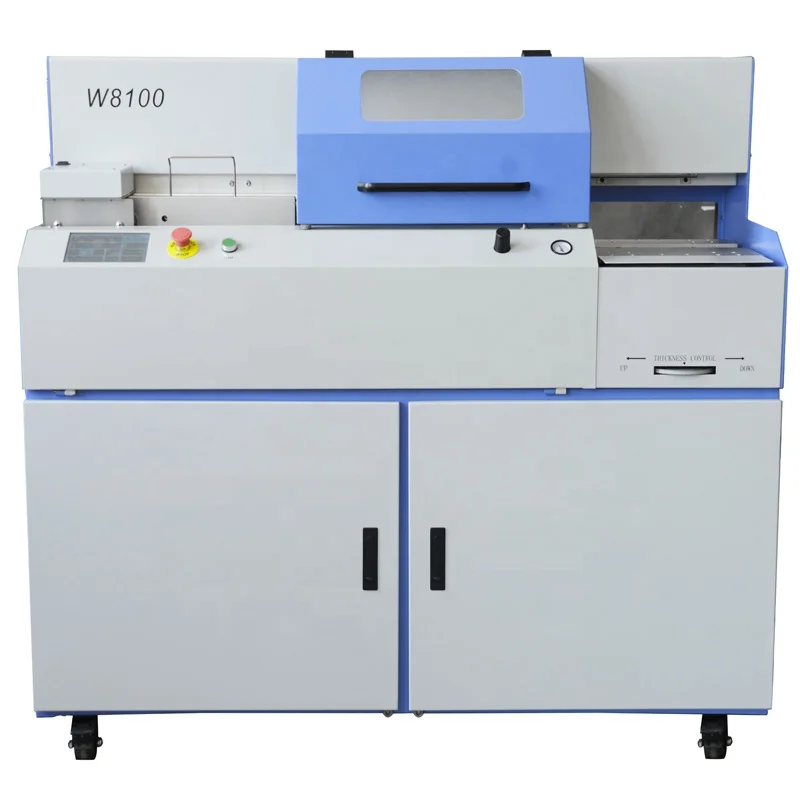 High-Speed Perfect Glue Book Binding Machine for Office Use Fast Book Binding Equipment