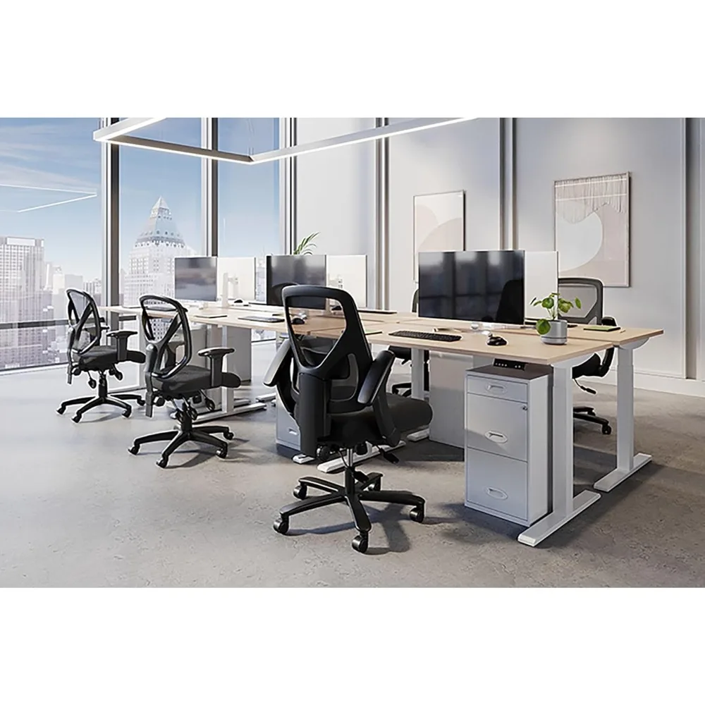 MFTC 200 Multifunction Ergonomic Super Task Chair, Black