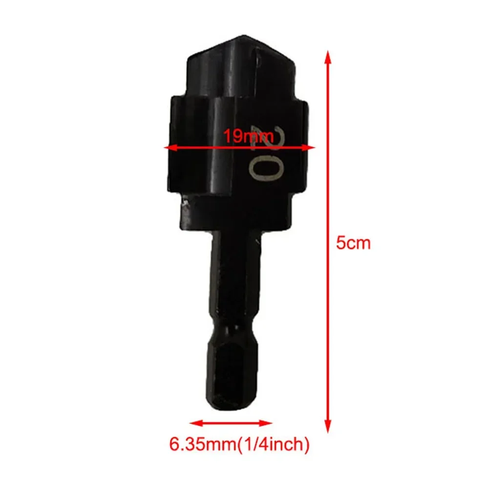 1Pcs Hexagon Shank Water Pipe Expansion PPR Lifting Stepped Drill Bit For Plumber Repairing Step Drill 20 25 32mm Power Tool
