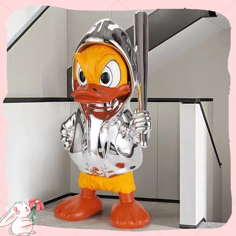ديزني دونالد داك الراقية الحنين الإبداعي يلعب لطيف ديكور غرفة المعيشة سطح المكتب الحلي اللعب هدايا العيد