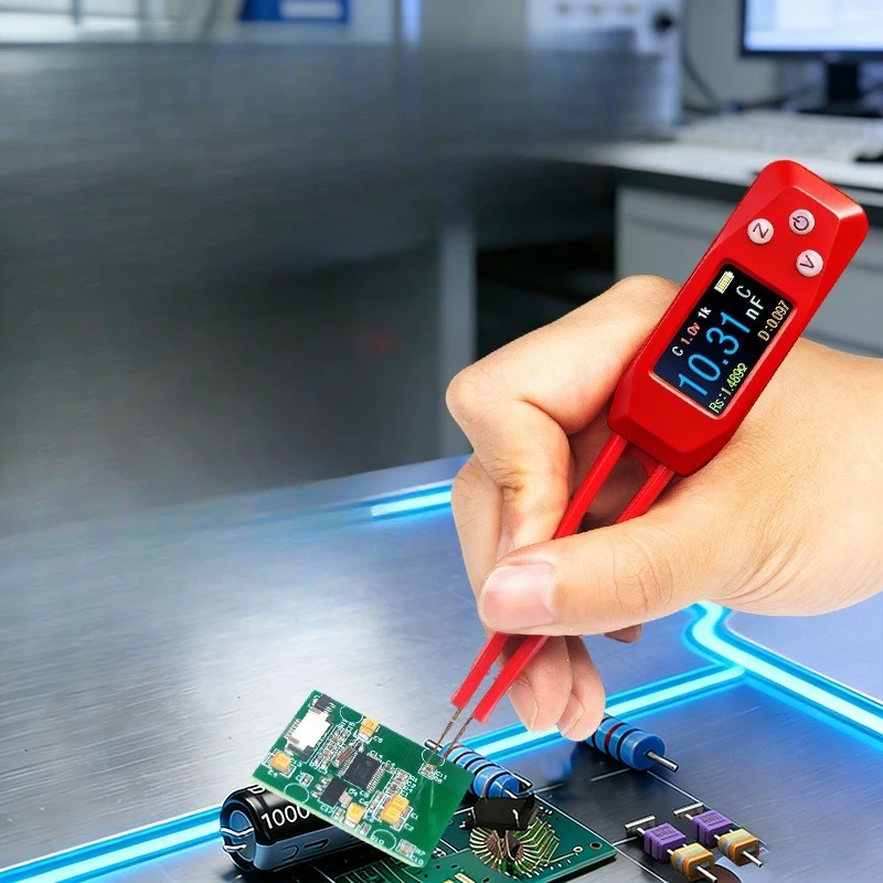 Intelligent Digital Bridge Tweezers LCR Resistance Inductor Capacitance Component Tester Multimeter