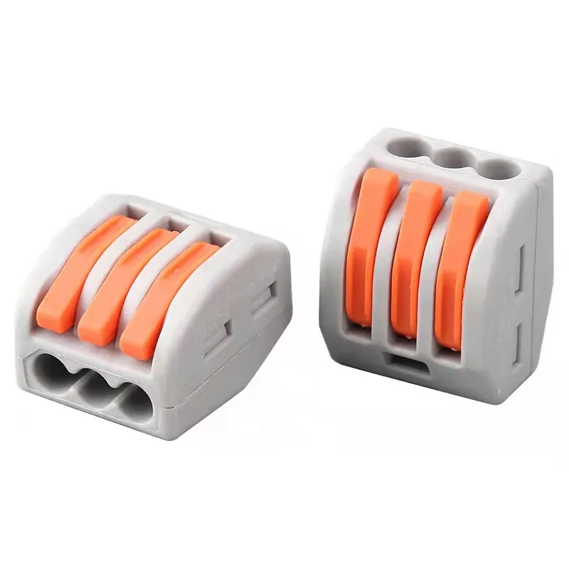 1/5/10PCS  Mini Fast Wire Connectors Universal Compact Wiring Connector Push-in Terminal Block