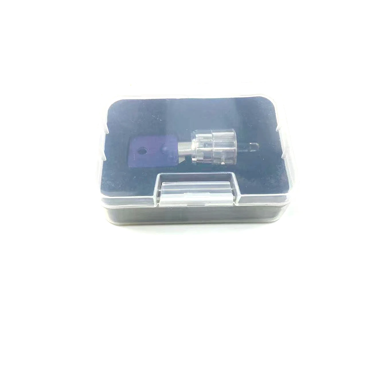 무료 배송 자물쇠 제조공 7 핀 투명한 관모 양의 자물쇠, 전문 자물쇠 세트 따기