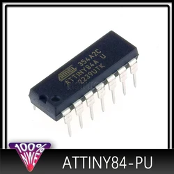 ATTINY84A-20PU 1PCS ATTINY84A ATTINY84 ATTINY84A-U DIP14 IC NEW ATTINY84A-PU ATTINY84A-PU ATTINY2313-20PU ATTINY45-20PU
