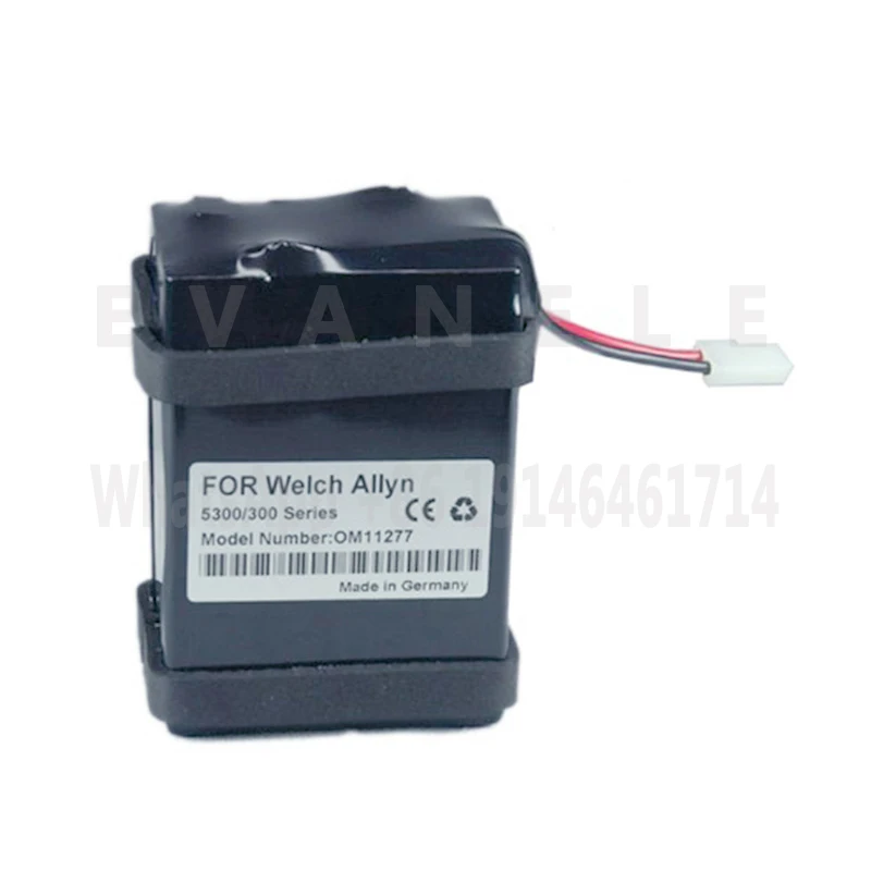 OM1127 capacity 5000mAh 6v Lead acid battery suitable for Welch Allyn 53004204200-84, 42NOB, 501-0015-01 patient monitor